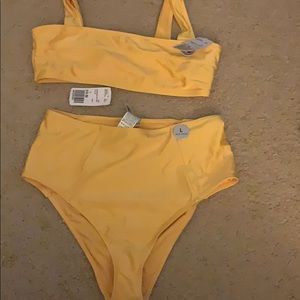 F21 two piece high waisted bikini